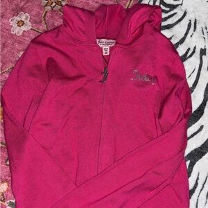 Juicy Couture Fuchsia Zip-Up Jacket